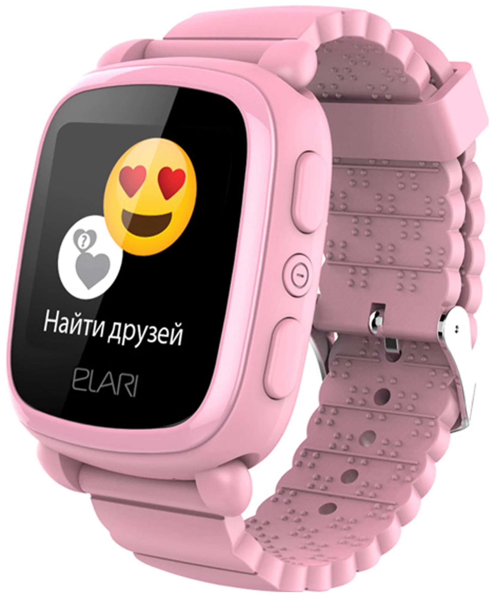 Детские смарт-часы Elari KidPhone 2 Розовый в Челябинске купить по недорогим ценам с доставкой
